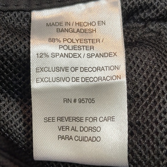 Denali Men’s Shorts Size 32 Black Cargo Shorts with Belt - Picture 11 of 13